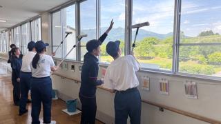 「ダスキンと連携！特別支援学校で心を込めた清掃実技講習会を開催」