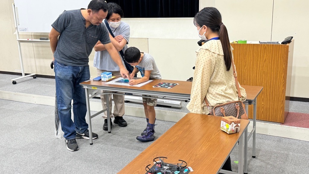 御殿場市産業フェア（ドローンの展示・実演）