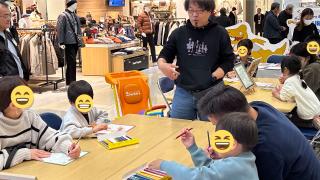 地域の方との塗り絵イベント