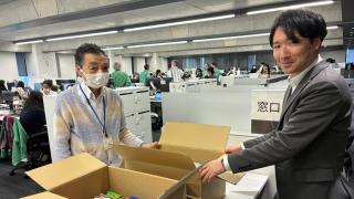 ニコル・グループでフードドライブを実施、食品を寄付