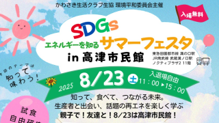SDGsエネルギーを知るサマーフェスタ