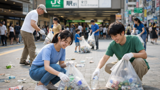 ゴミ拾い活動