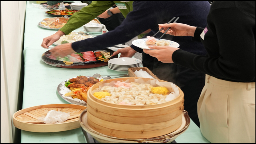 立食パーティーマナー啓蒙活動