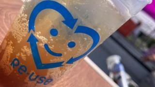 イベントでリユース食器を利用しました‼