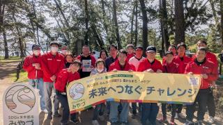 「第51回クリーンはしだて1人1坪大作戦」の参加