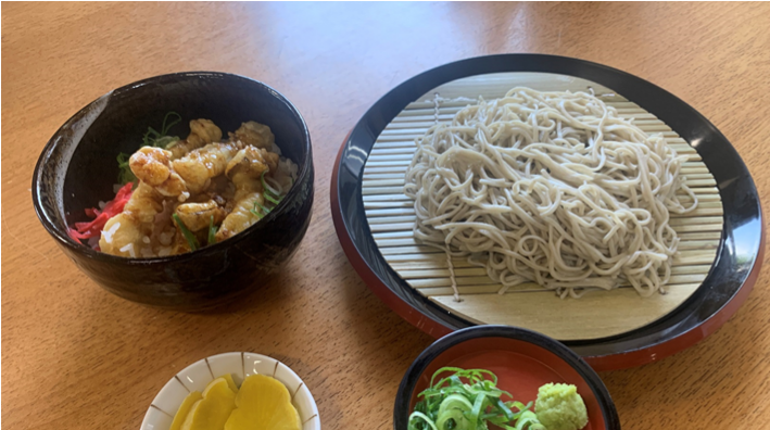 道の駅「瑞穂の里 さらびき」【お食事処 休み石「みずほ三昧セット」】チケット
